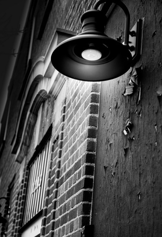 Lighted Alley by Brian Clark